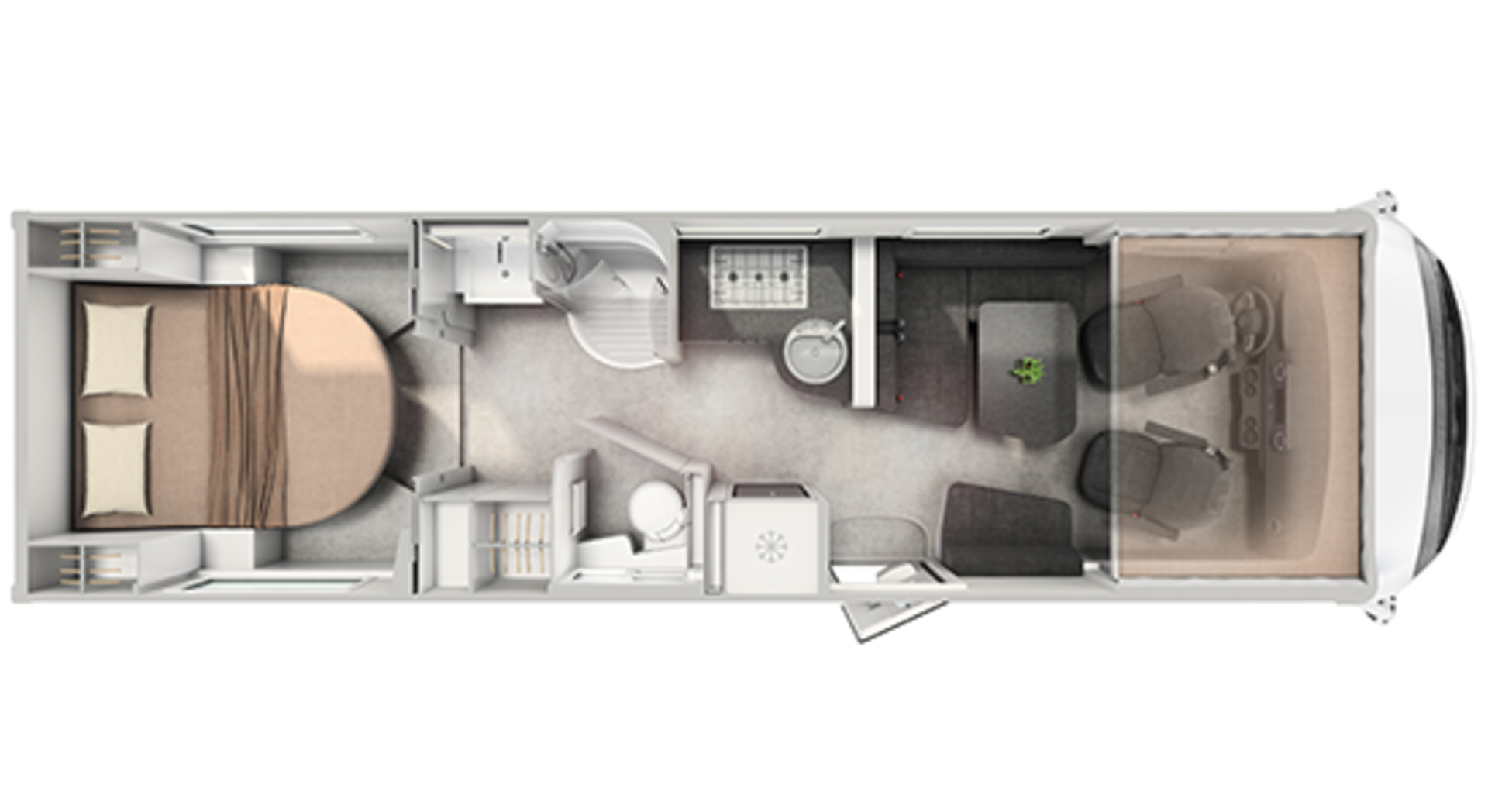 HYMER B-ML I 890 Grundriss.