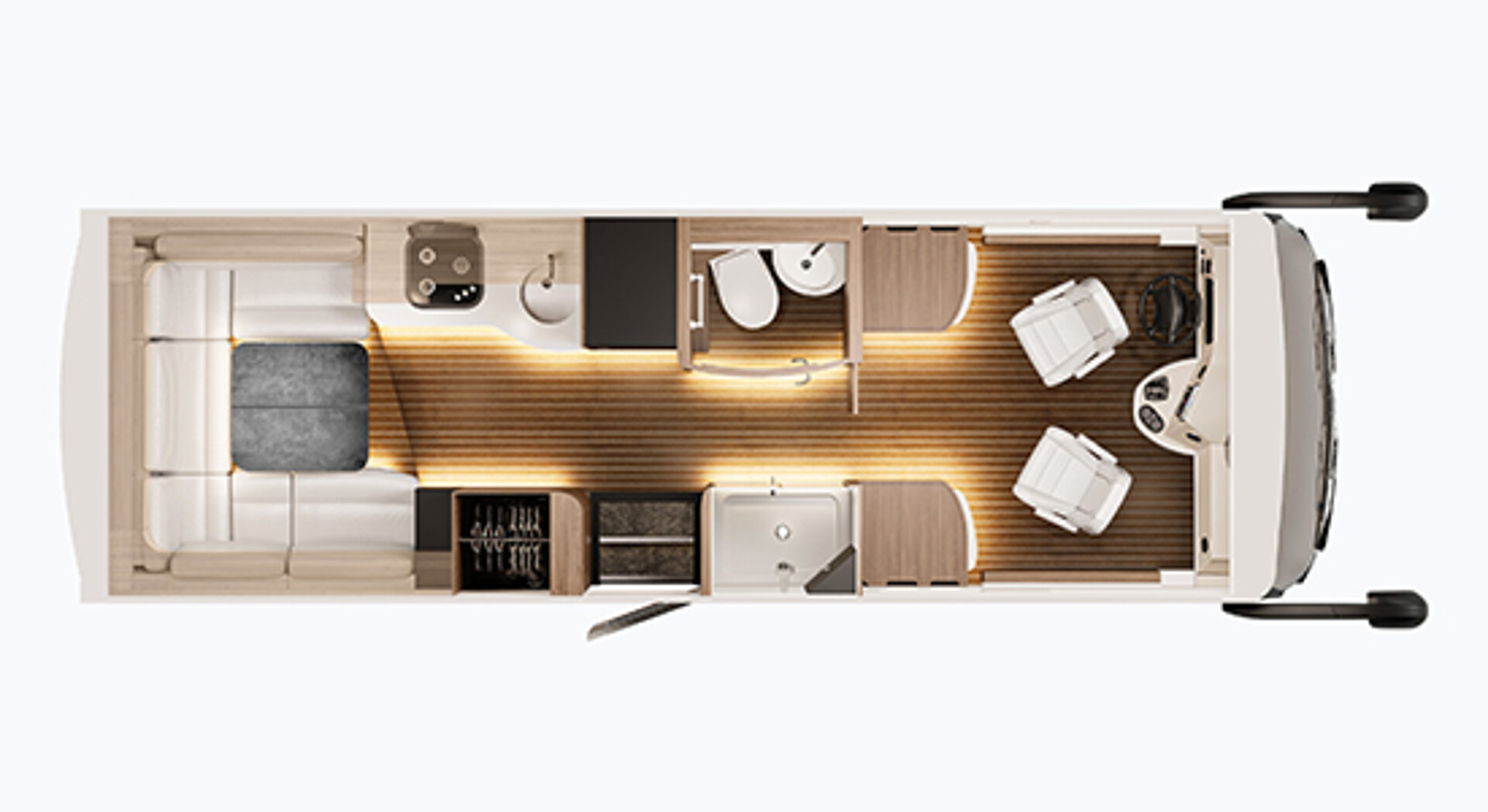 Grundriss Carver 791 RL.