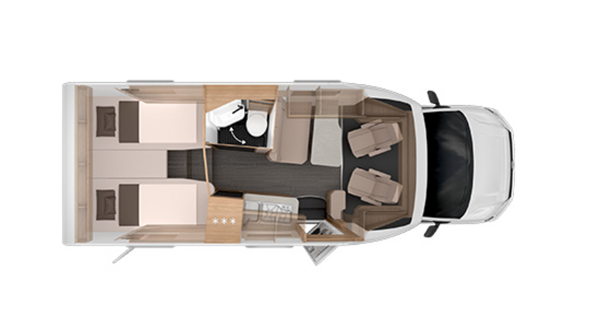 KNAUS SKY TI Grundriss 650 MEG.