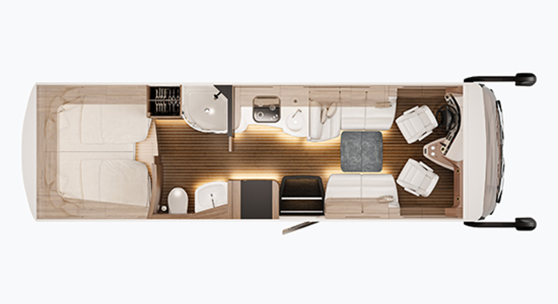 Grundriss Concorde Charisma 860 LI