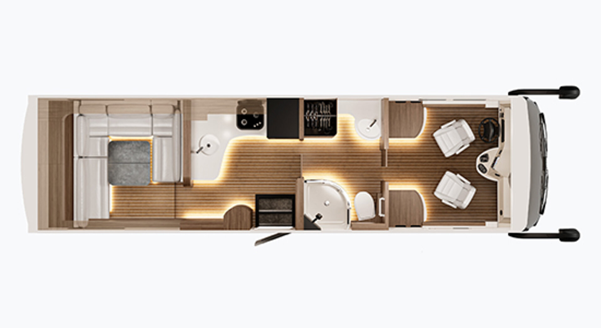 Grundriss Carver 890 RRL.