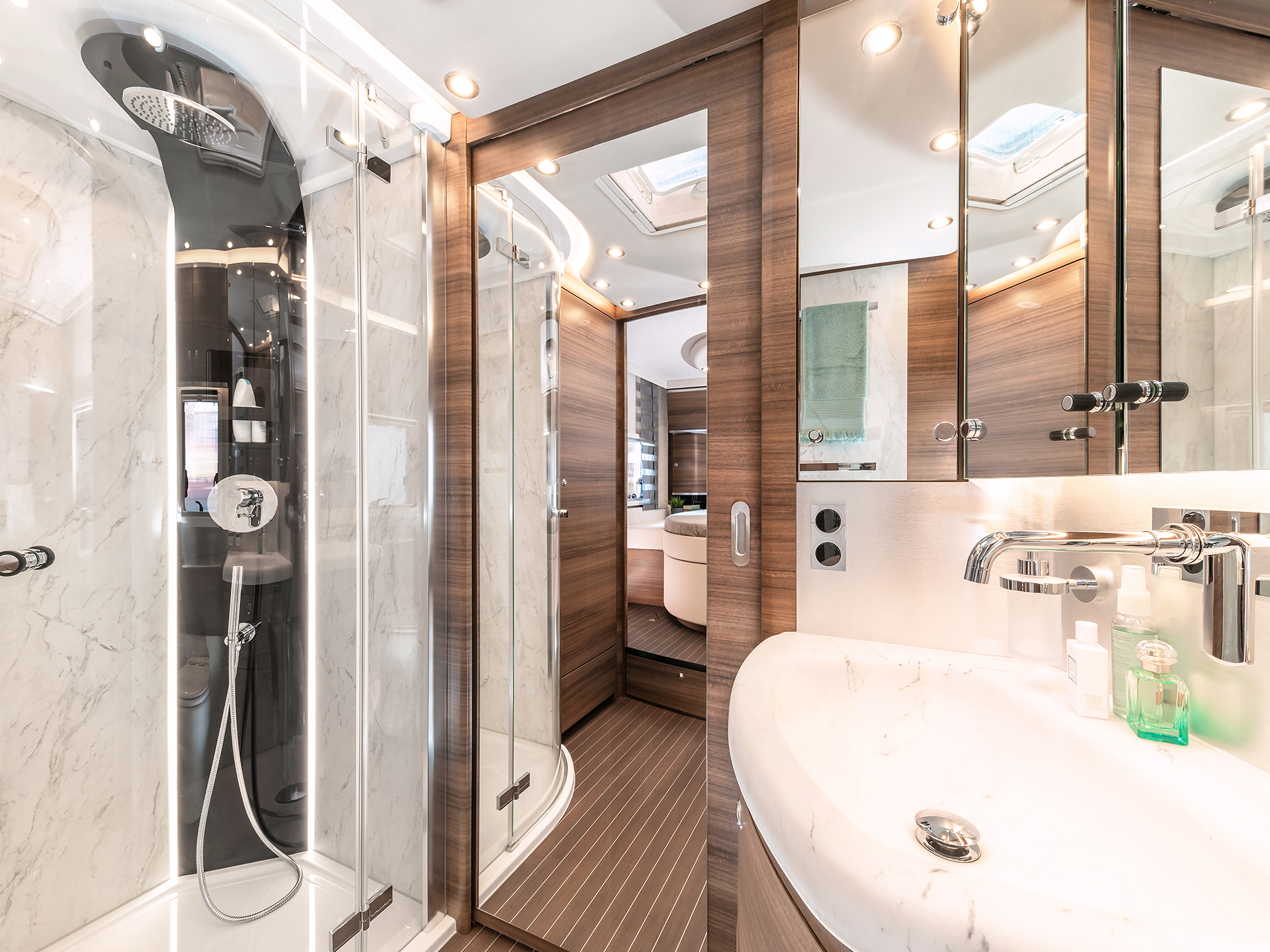 Ein Traumbad, das unterwegs keine Wünsche offenlässt.