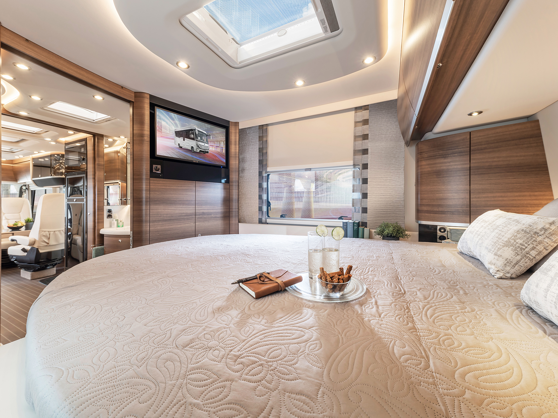 Ein komfortables Bett in der schafferEdition des Concorde Charisma.